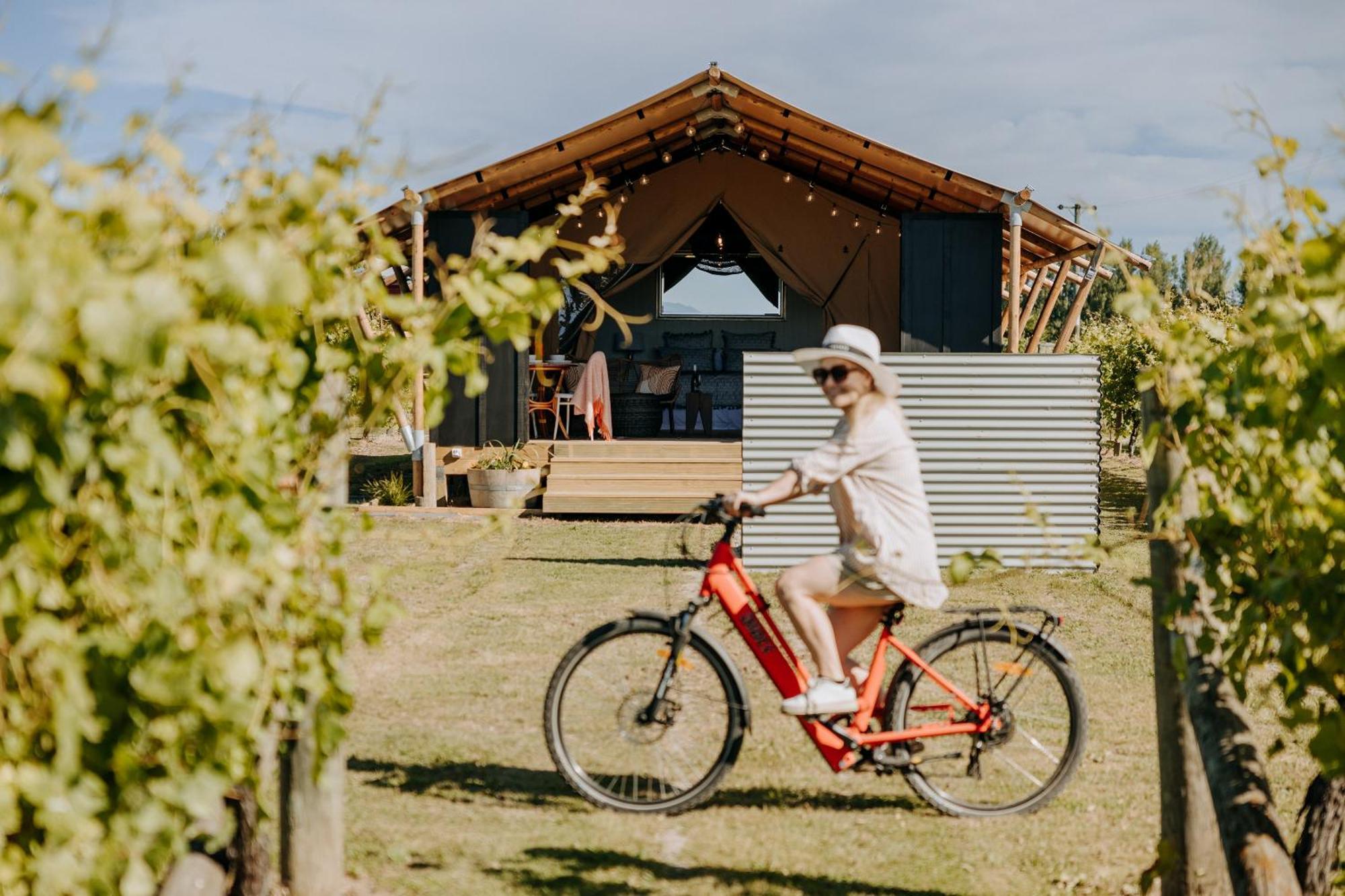 Villas & Vines Glamping ヘイスティングズ エクステリア 写真
