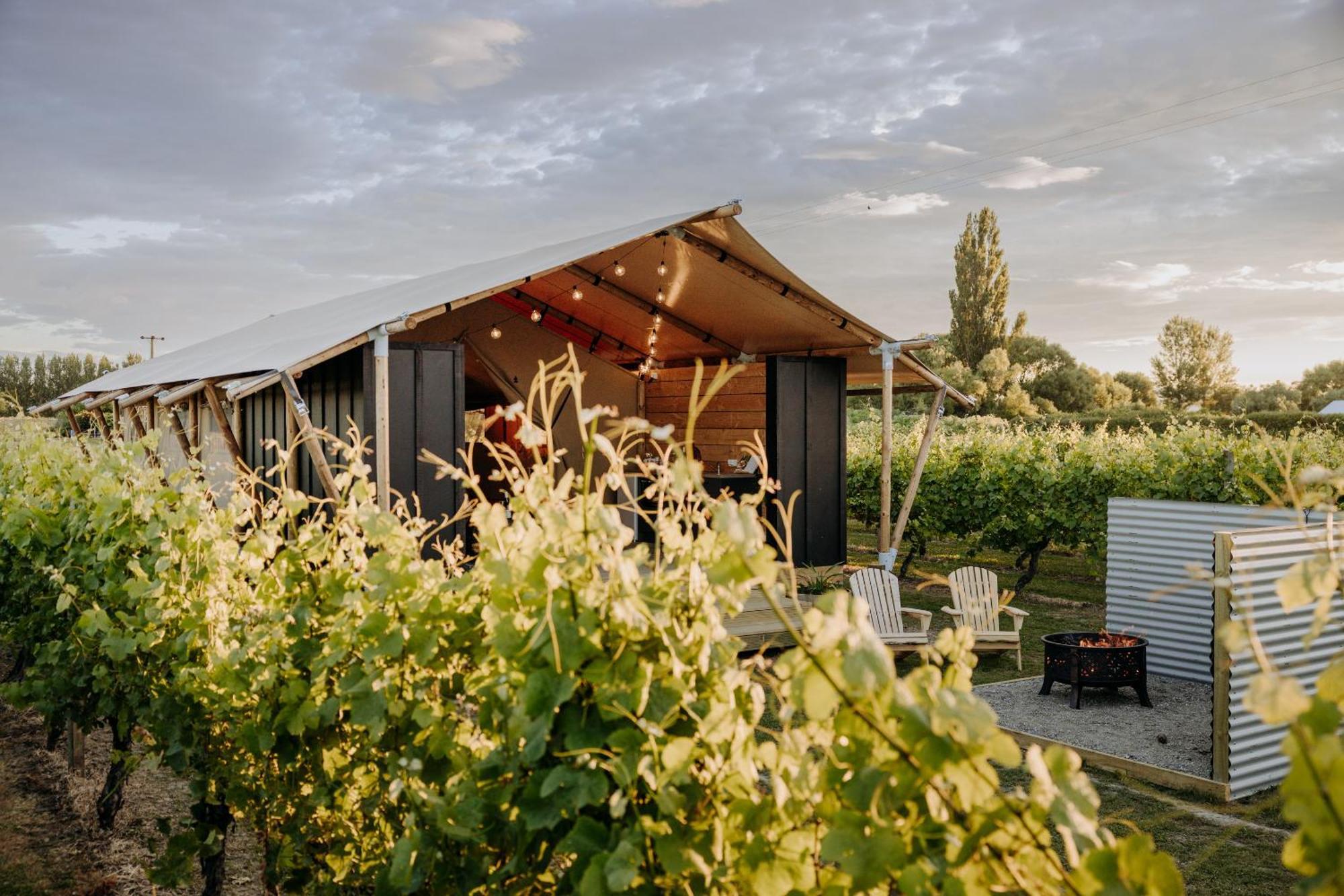 Villas & Vines Glamping ヘイスティングズ エクステリア 写真